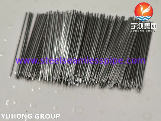 หลอดเข็มฉีดทางการแพทย์เหล็กไร้ขัดเหล็กแบบสามเลื่อน, ISO9626 ISO7864 SUS304