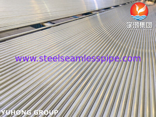 ASME SA213 TP304H หลอดไร้รอยเหล็กไร้สแตนเลสแบบกระจ่างใส