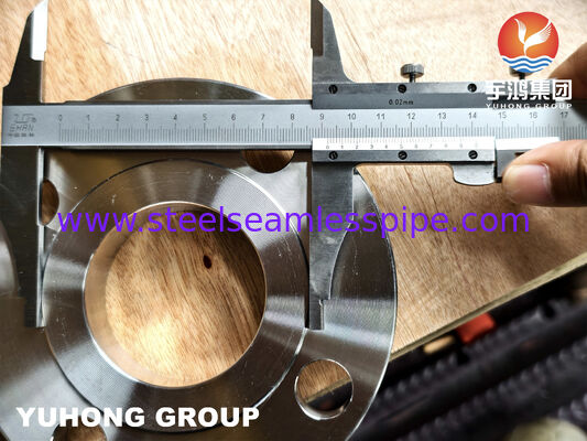 F304H สลับบนหน้าที่ยกขึ้น Flange สแตนเลส RF Flange