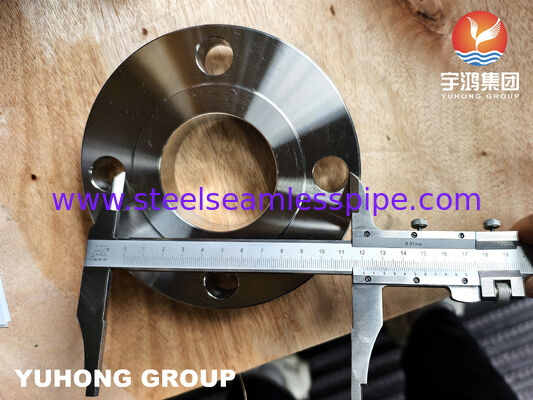 F304H สลับบนหน้าที่ยกขึ้น Flange สแตนเลส RF Flange