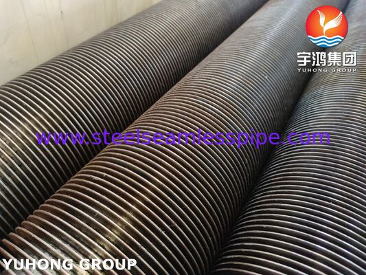 ท่อครีบเชื่อมความถี่สูง TP321H ไร้รอยต่อพร้อมครีบ CS