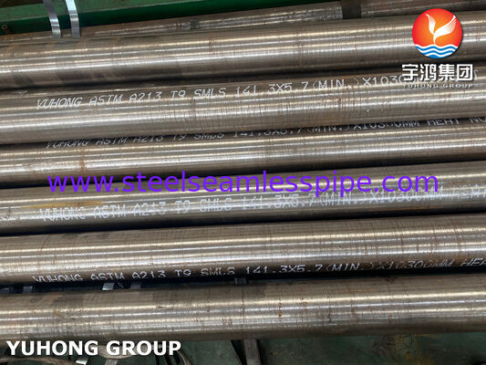 ASTM A213 T9 ท่อปูสําหรับเครื่องทําความร้อนไฟ