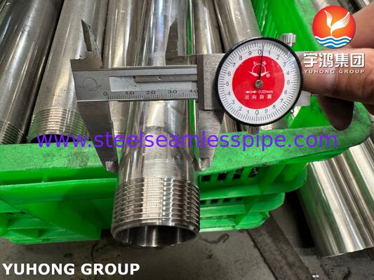 3A ASTM A270 TP304 ท่อสุขอนามัยไร้รอยเหล็กไร้ขนของประเภทอาหารสําหรับการกระจาย