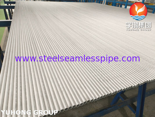 ASME SA213 TP316L ท่อไร้รอยต่อC≤0.035% ไม่มี PWHT หลังจากเชื่อมทนต่อการกัดกร่อนตามขอบเกรนสำหรับเครื่องแลกเปลี่ยนความร้อน