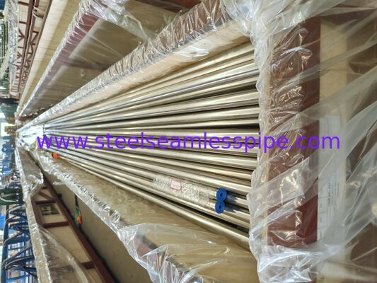 ASME SA213 TP304H ท่อหม้อที่ไม่มีรอยต่อสําหรับเครื่องอบอุ่นและเครื่องอบอุ่นใหม่