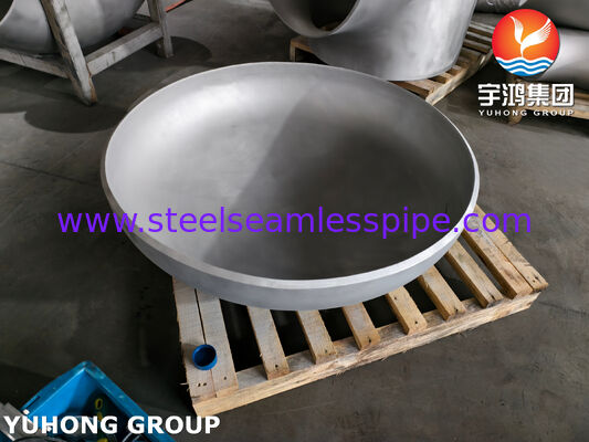 ASME SA403 / ASTM A403 WP304H ปิดปลาย ASME B16.9 อุปกรณ์ประกอบท่อ Buttweld สแตนเลส