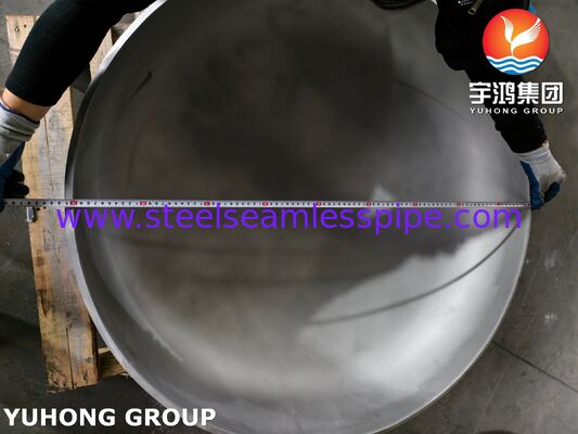 ASME SA403 / ASTM A403 WP304H ปิดปลาย ASME B16.9 อุปกรณ์ประกอบท่อ Buttweld สแตนเลส