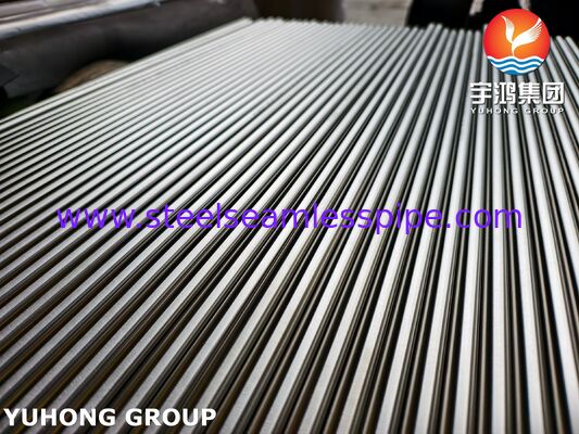 ASTM A789 UNS S32205 หลอดเหล็กแบบสองแบบ 450MPa ความสามารถ Cl− ทนต่อแลกเปลี่ยนความร้อน