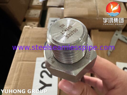 สลักเกลียว น็อต แหวน สแตนเลส ซูเปอร์ดูเพล็กซ์ ISO4017 S32205 2205 เหล็กดูเพล็กซ์ หัวหกเหลี่ยม