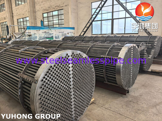 ผสมท่อแลกเปลี่ยนความร้อนจากเหล็กก๊าบอนที่มีวัสดุ ASME SA179 และใบท่อ ASME SA266 Gr.2 สําหรับการใช้งานตามมาตรฐาน TEMA
