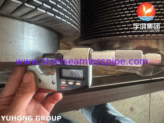 ท่อปีกขีดขีด ASTM A335 P22 ฐาน & 1Cr13 ปีก