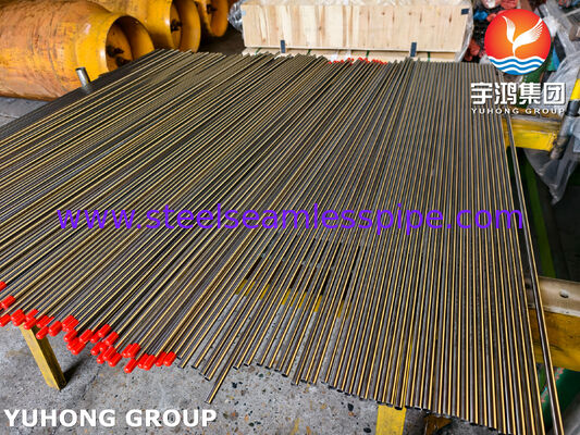 ASME SA789 UNS32205 S31803 กลมเหล็กแบบยับยั้ง Tube เครื่องแลกเปลี่ยนความร้อน Tube สําหรับเครื่องแลกเปลี่ยนความร้อน, การรักษาน้ํา, การแปรรูปอาหาร