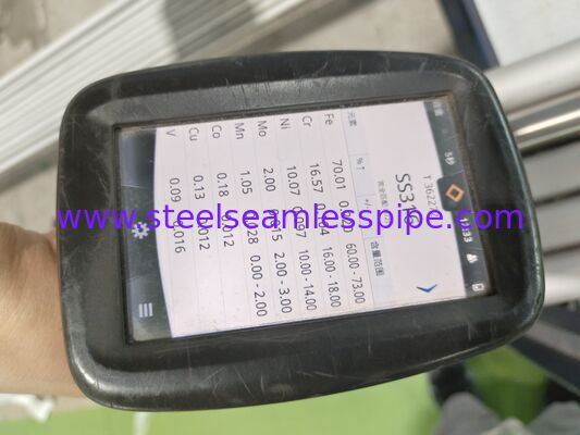 ASME SA789 UNS32205 S31803 กลมเหล็กแบบยับยั้ง Tube เครื่องแลกเปลี่ยนความร้อน Tube สําหรับเครื่องแลกเปลี่ยนความร้อน, การรักษาน้ํา, การแปรรูปอาหาร