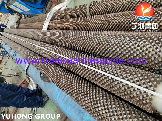 ASTM A312 TP304 หลอดปีกปักสําหรับการฟื้นฟูความร้อนในอุณหภูมิสูง