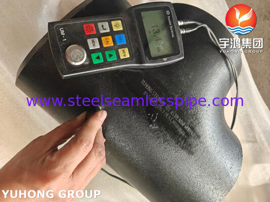 ASTM A860 WPHY 42 เหล็กกล้าคาร์บอนตรงที ASME B16.9 ข้อต่อท่อเหล็กเชื่อมชน