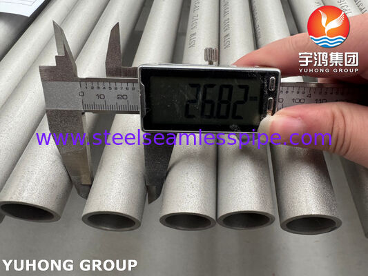 ASTM A312 TP316L / UNS S31603 / EN 1.4404 ท่อสแตนเลสไร้รอยสําหรับอุตสาหกรรม