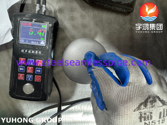 ASTM A815 WPS31803 หมวกท่อสแตนเลสแบบย้อนหลัง หมวกปลายท่อแบบย้อนหลัง 2205