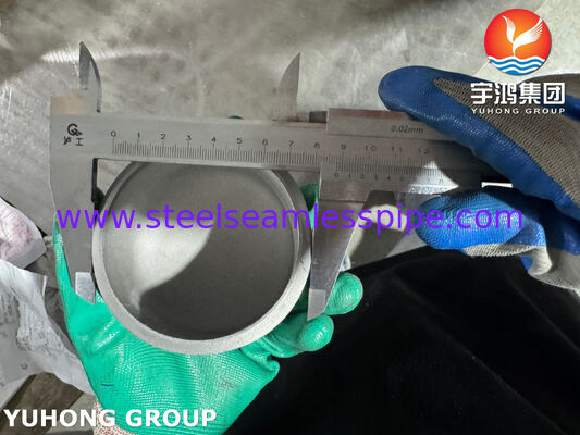 ASTM A815 WPS31803 หมวกท่อสแตนเลสแบบย้อนหลัง หมวกปลายท่อแบบย้อนหลัง 2205
