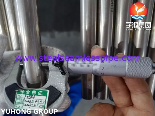 ASTM B111 ASME SB 111 SB 466 C71500 ท่อนิกเกิลทองแดง / 70/30 ท่อนิกเกิลทองแดง