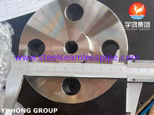 หน้าแปลนโลหะผสมนิกเกิล 625 ASTM B564 UNS N06625 หน้าแปลนคอเชื่อม Inconel 625 หน้าแปลน WNRF