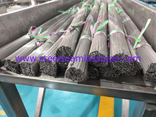 ISO9626 SUS304 SUS316L ท่อประสาทผสมผสานจากสแตนเลส สําหรับอุปกรณ์การแพทย์