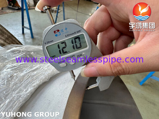 ASTM B366 WPNC Elbow UNS N04400 / Monel 400 อุปกรณ์ติดต่อท่อ Buttweld 90 องศา LR Elbow