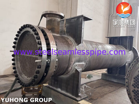 ASME U Stamp TEMA เครื่องแลกเปลี่ยนความร้อนประเภท R สําหรับโรงชําระน้ํามันไฮโดรเจน ระยะที่ 1 เครื่องระบายความร้อน
