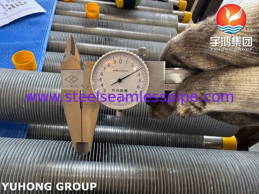 EN10217-7 1.4310 ท่อครีบอัดรีดสำหรับเครื่องแลกเปลี่ยนความร้อนแบบเปลือกและท่อ