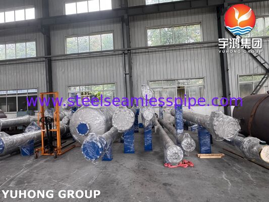 ASME U Stamp TEMA Class R ทีมแลกเปลี่ยนความร้อน Tube Bundle สําหรับ Steam Gland Condenser แลกเปลี่ยนความร้อน