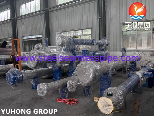 ASME U Stamp TEMA Class R ทีมแลกเปลี่ยนความร้อน Tube Bundle สําหรับ Steam Gland Condenser แลกเปลี่ยนความร้อน