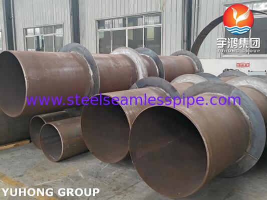 ASME SB516 เครื่องแลกเปลี่ยนความร้อนกระเป๋าและท่อ Monel400 Clad Trim Condenser สําหรับหอคอยบรรยากาศ