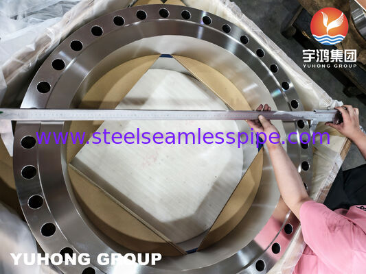 ASTM A182 F316L WNRF ฟลานจ์สแตนเลสแบบโกงสําหรับระบบท่อที่รุนแรง