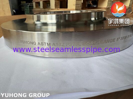 ASTM A182 F316L หน้าแปลนสแตนเลสทนต่อการกัดกร่อนของคาร์บอนต่ำสำหรับสารเคมีทางทะเล
