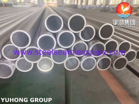 ASTM A268 TP405 หลอดสแตนเลสเฟอริตี้ที่มีโครเมียมต่ําและอะลูมิเนียมสูง ไม่แข็งต่ออากาศ