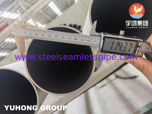 ASTM A790 UNS S31803 ท่อเชื่อมเหล็กไร้สแตนเลสแบบสองแบบสําหรับการใช้งานอุตสาหกรรมที่เกรด