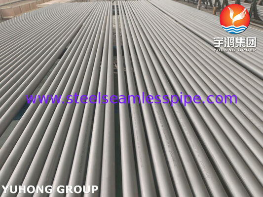 เฟอร์ไรต์ท่อสแตนเลสแบบไม่มีรอยต่อ ASTM A268 TP405 TP409 TP410 TP430 TP403Ti การประยุกต์ใช้เครื่องแลกเปลี่ยนความร้อนแบบอบอ่อนดอง