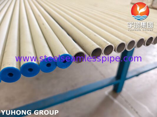 เฟอร์ไรต์ท่อสแตนเลสแบบไม่มีรอยต่อ ASTM A268 TP405 TP409 TP410 TP430 TP403Ti การประยุกต์ใช้เครื่องแลกเปลี่ยนความร้อนแบบอบอ่อนดอง