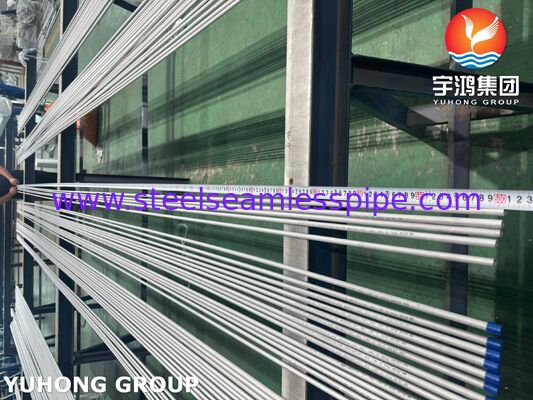 ASTM A269 TP316L ท่อสแตนเลสแบบไม่มีรอยต่อสำหรับเครื่องแลกเปลี่ยนความร้อนดองและอบอ่อน