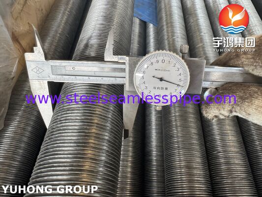 ท่อครีบชนิด KL สำหรับเครื่องแลกเปลี่ยนความร้อนแบบระบายความร้อนด้วยอากาศ – ท่อเหล็กคาร์บอน ASME SA179