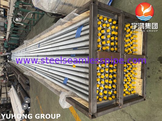 ท่อครีบชนิด KL สำหรับเครื่องแลกเปลี่ยนความร้อนแบบระบายความร้อนด้วยอากาศ – ท่อเหล็กคาร์บอน ASME SA179