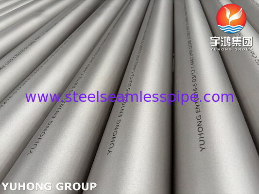 EN 10216-5 1.4462 Duplex Stainless Steel Pipe Duplex 2205 / UNS S32205 Seamless Pipe