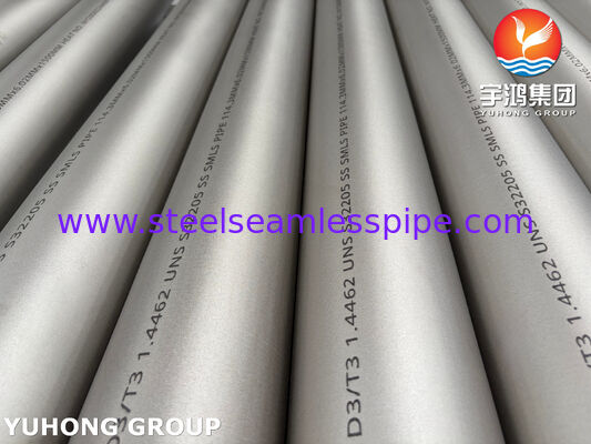 EN10216-5 1.4462 UNS S32205 Duplex Stainless Steel Seamless Pipe