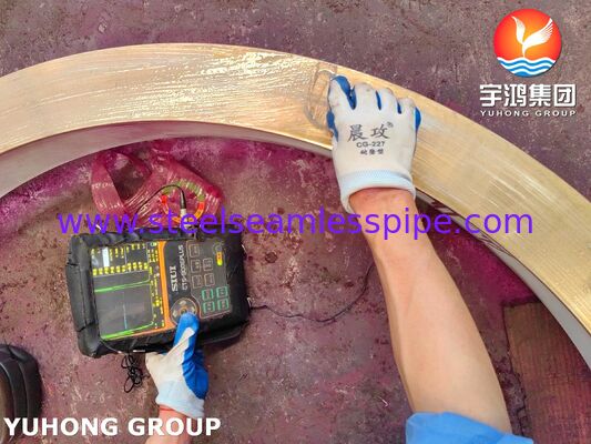 แหวนทองแดงนิกเกิล SB171 C70600 แบบ CNC แบบกำหนดเองสำหรับอุปกรณ์ทางทะเล