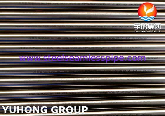 ASTM A269 TP304 เชื่อมท่อเหล็กกล้าไร้สนิมที่ผ่านการอบอ่อนสำหรับก๊าซน้ำมัน