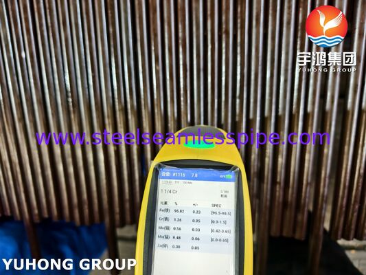 ท่อหม้อน้ำไร้ตะเข็บเหล็กกล้าผสมต่ำ ASTM A213 T11 สำหรับหม้อน้ำ