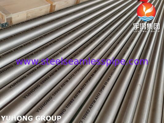 ASTM A312 TP304 / UNS S30400 ท่อสแตนเลสไร้ตะเข็บสำหรับอุตสาหกรรมเคมี