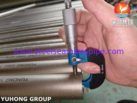 ASTM A312 TP304 / UNS S30400 ท่อสแตนเลสไร้ตะเข็บสำหรับอุตสาหกรรมเคมี