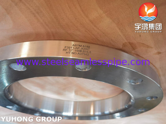 ASTM A182 F321 Lap Joint Flange LTF Flange EN 1.4541 / 08Х18Н10Т แฟลนส์เหล็กไร้ขัด