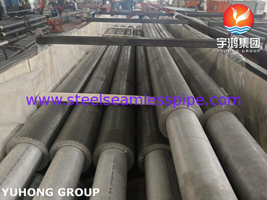ท่อครีบหยัก ASTM A312 TP304H ประสิทธิภาพสูงสำหรับโรงไฟฟ้าพลังความร้อน