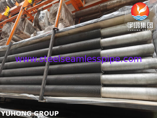 ท่อครีบหยัก ASTM A312 TP304H ประสิทธิภาพสูงสำหรับโรงไฟฟ้าพลังความร้อน